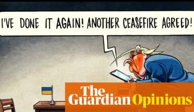 Ben Jennings on Donald Trump and the energy ceasefire between Russia and Ukraine – cartoon - The Guardian
