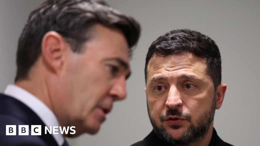 Zelensky and Burnham to meet in Downing Street - BBC