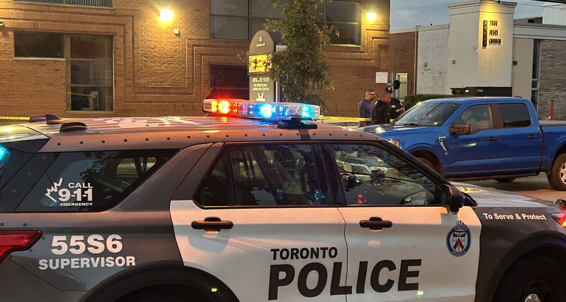 Man charged after Israeli flags burned outside North York church