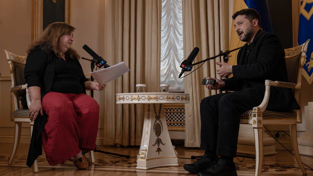 Zelenskyy NPR interview