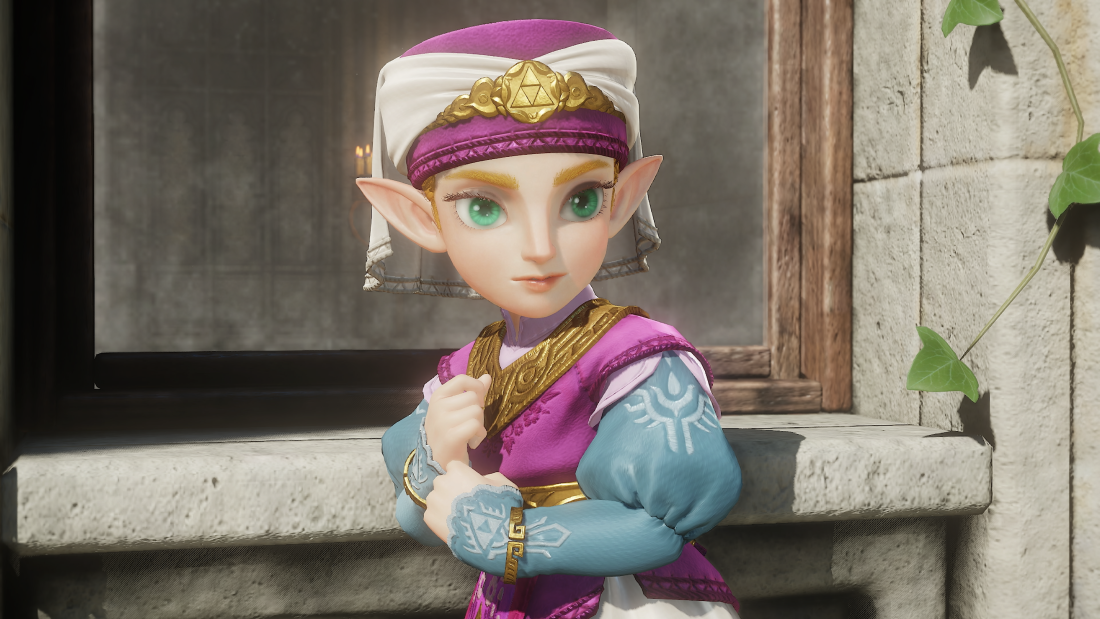 The titular Princess Zelda, reworked for the Nintendo Switch 2 remake, The Legend of Zelda: Ocarina of Time.