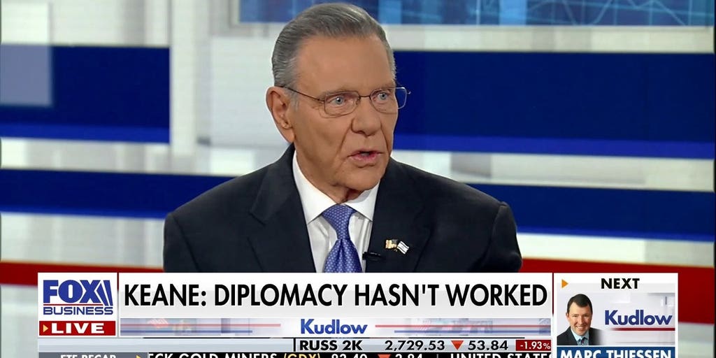 Iran has 'never given up' on having a nuclear weapon, Gen. Keane says