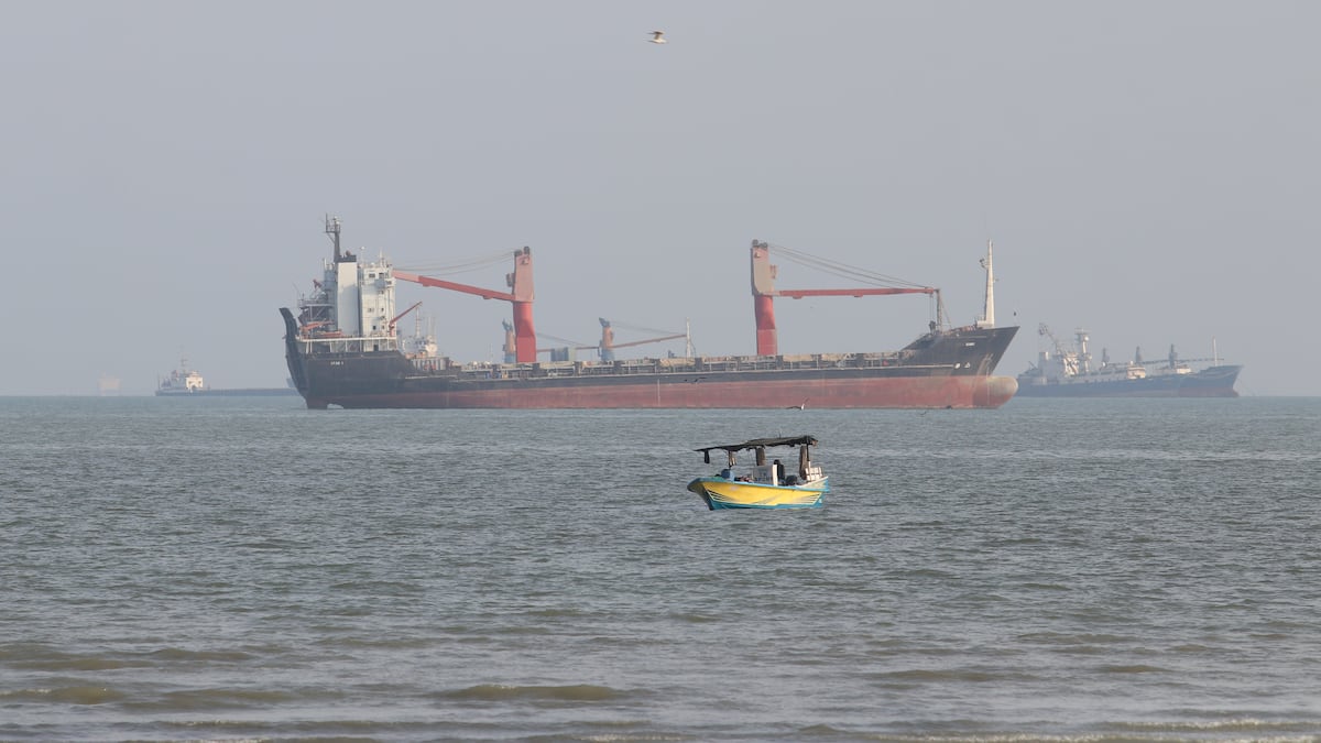 Iran says a ship sank after striking a mine in Strait of Hormuz, and other Middle East developments