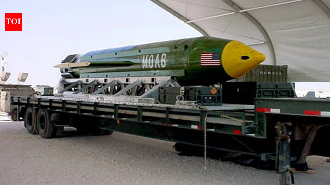 What is the ‘Mother of All Bombs’? The massive US weapon in focus over Iran