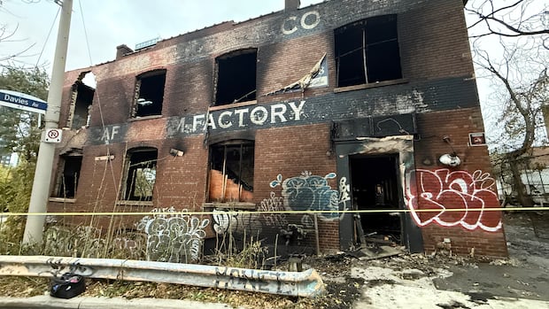 Fire at vacant Toronto building being investigated as suspicious: police