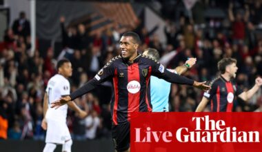 Bournemouth v Sturm Graz, Benfica v Celtic, and more: Europa League – live | Europa League