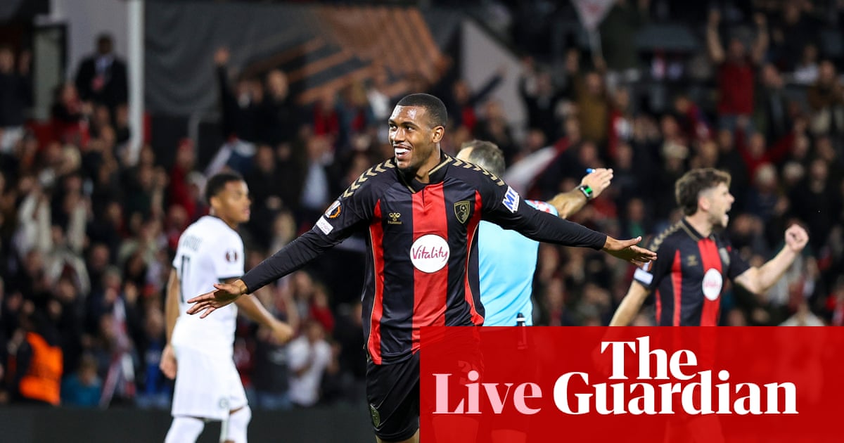 Bournemouth v Sturm Graz, Benfica v Celtic, and more: Europa League – live | Europa League