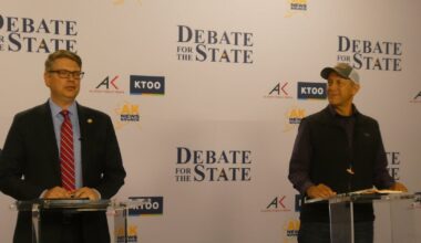 At U.S. House debate, Begich defends the war in Iran while Hill refuses to say which party he’ll caucus with