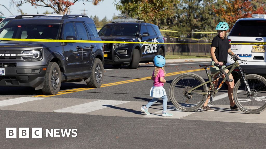 Three children and teacher killed in US primary school shooting - BBC