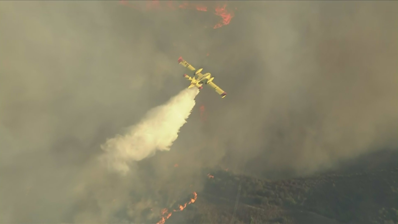 Wildfire in Malibu explodes to 200 acres, evacuations orders issued