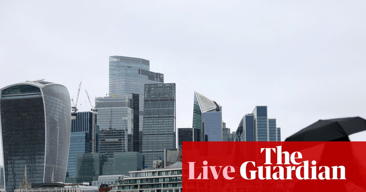 Bank shares drop as John Healey prepares to raise taxes on the banking sector in the budget – business live | Business