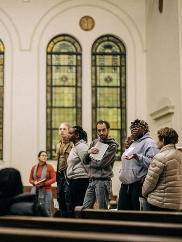 Participants at the Beth El Civil Rights Experience immersive exhibit at Temple Beth-El in Birmingham, Ala., May 14, 2024. Credit: ToBirmingham/Creative Commons via Wikimedia Commons.