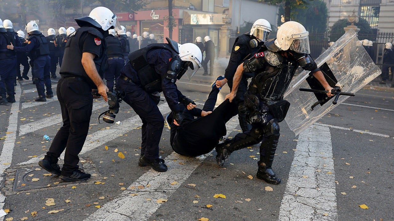 Violent Albania protests enter third day as prime minister refuses to resign