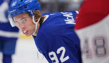 Maple Leafs HC Jim Hiller's Decision to Bench Gavin McKenna Finally Explained