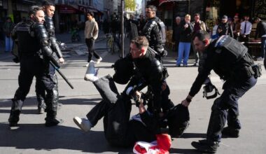Lyon tourism office set ablaze amid widespread protests across France over cost of living concerns
