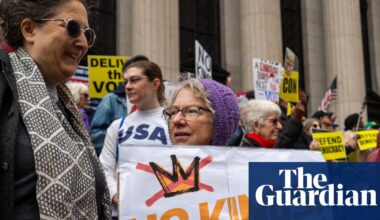 Outrage after Meta suspends No Kings Instagram account during protests | US midterm elections 2026