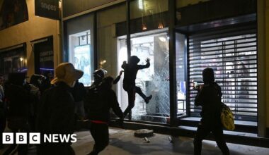 Vinted blocks French looters listing stolen goods for sale - BBC