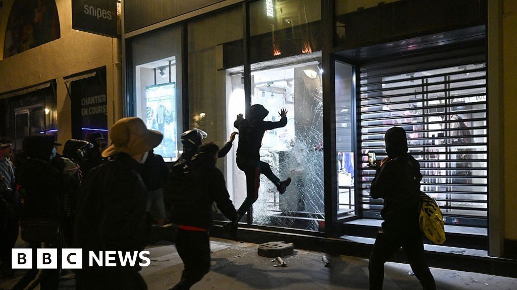 Vinted blocks French looters listing stolen goods for sale - BBC