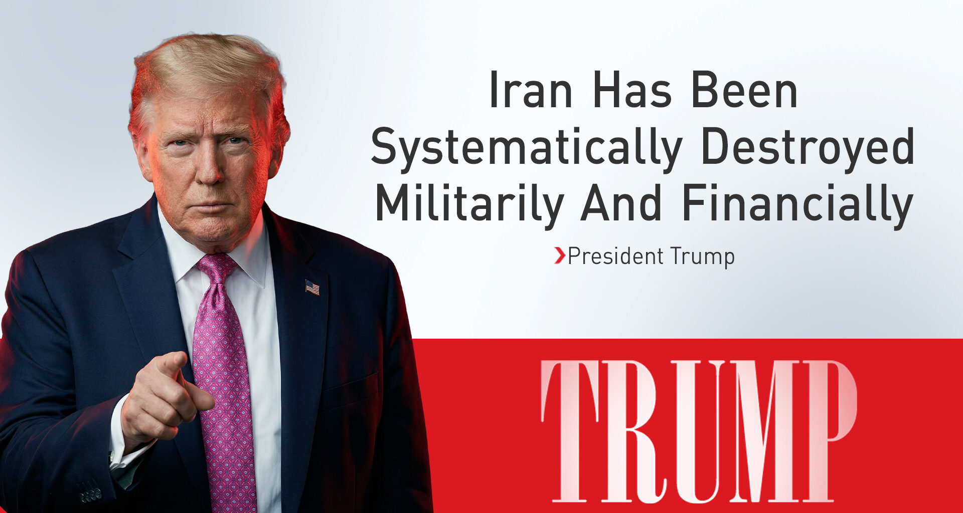 Trump: Russia Has Done Nothing In Iran