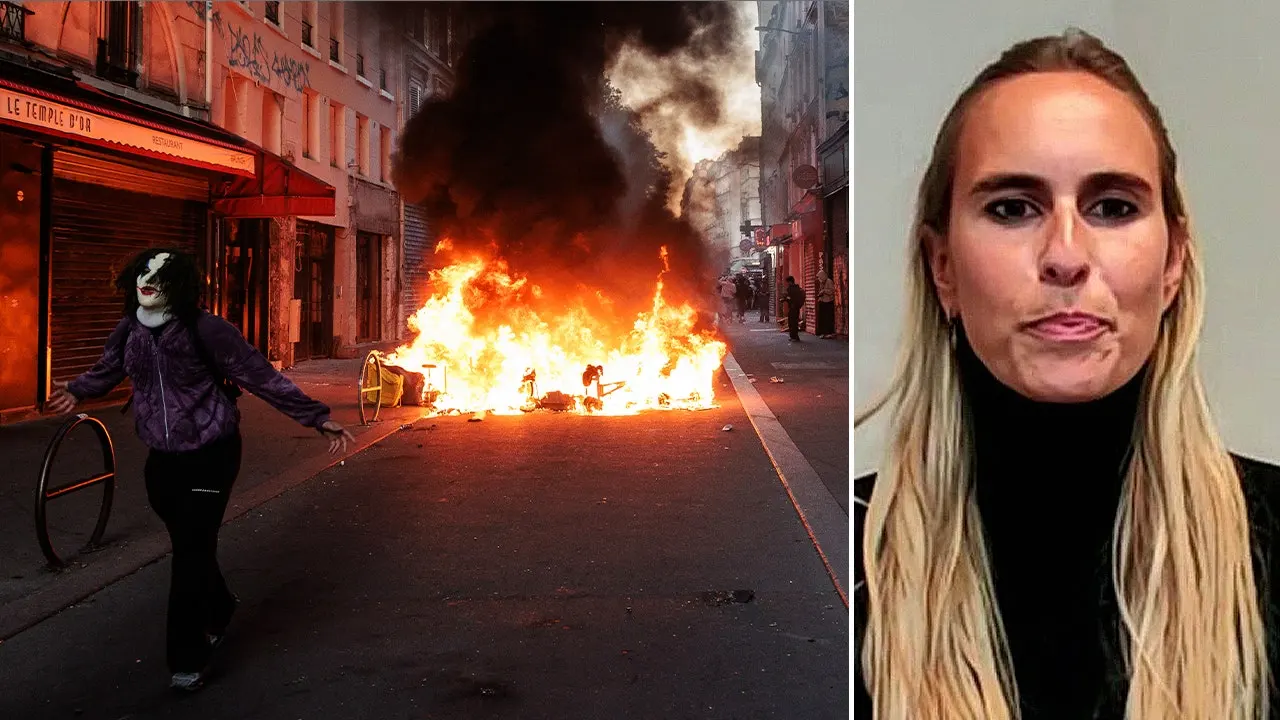Paris riots: Woman says mob beat her husband and left him bloodied