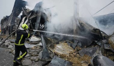 Russian missiles pound Kyiv as Moscow says over 800 Ukrainian drones downed