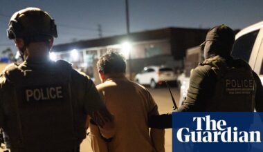 ‘They wanted to make a scene’: the 72-year-old paraded in dramatic arrest for ‘voter fraud’ | US news