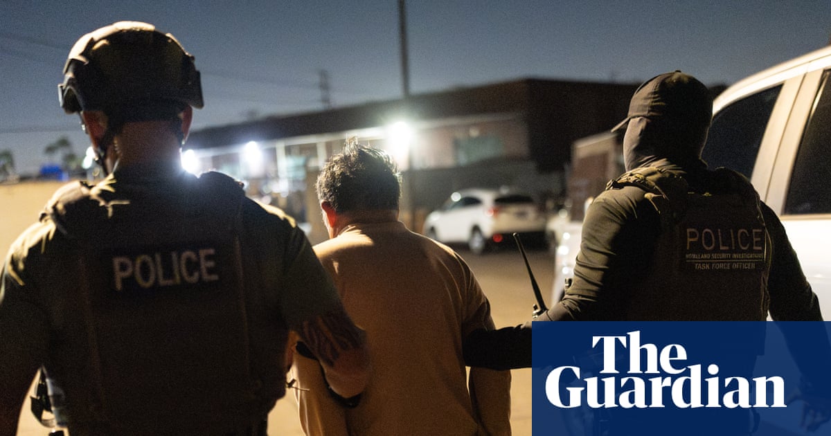 ‘They wanted to make a scene’: the 72-year-old paraded in dramatic arrest for ‘voter fraud’ | US news