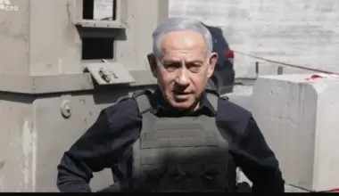 Israeli Prime Minister Benjamin Netanyahu delivers a video statement from Hebron, Oct. 23, 2026.