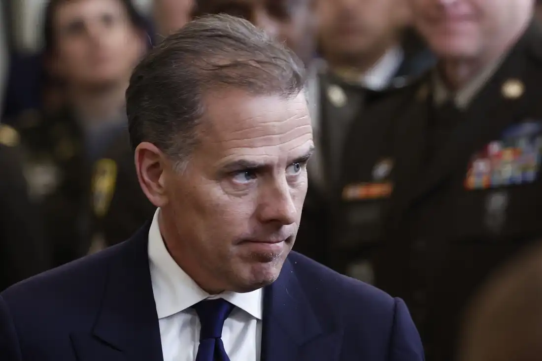 Hunter Biden, son of former President Joe Biden, seen in July 2024 in Washington, DC.
