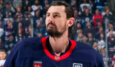 Hellebuyck traded to Devils by Jets for Mercer, Daws, Bjugstad, picks
