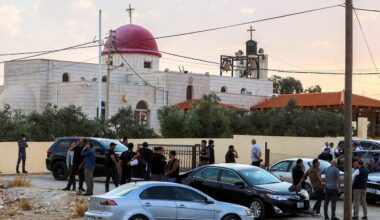 Gunmen kill at least 7 at Greek Orthodox church funeral in Jordan