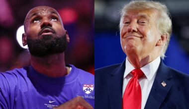 LeBron James claps back at Trump’s national anthem comments with zinger