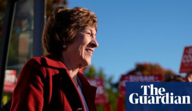 Trump drops some Canada tariffs in bid to boost embattled Susan Collins in Maine | US politics