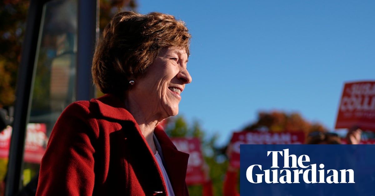 Trump drops some Canada tariffs in bid to boost embattled Susan Collins in Maine | US politics