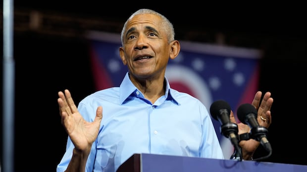 'They’re the nicest people': Obama mocks Trump for hitting Canada with tariffs