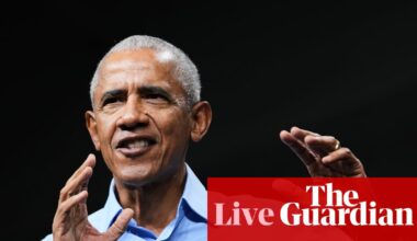 ‘Change is in the air’: Obama praises El-Sayed and attacks Trump at Michigan rally – US politics live | US midterm elections 2026