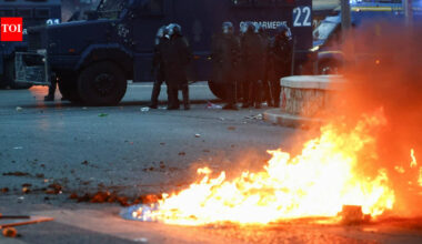 Protests sweep France, Spain as masked mobs loot shops, clash with cops; 1,100 held