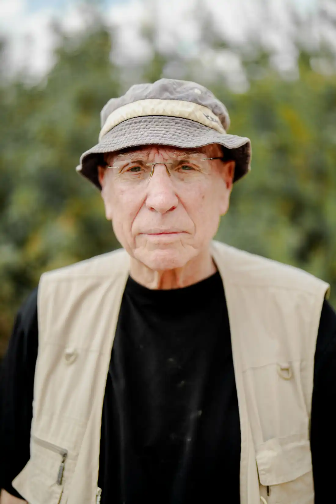 Maj. Gen. (Ret.) Yaakov "Mendy" Or poses for a portrait during a visit to Masafer Yatta in the occupied West Bank on Sept. 24, 2026. He leads independent groups of retired Israeli military, defense, and government officials visiting Palestinian areas affected by Israeli settler violence.