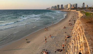 Two beaches, just miles apart, show how different daily life is in Israel and Gaza