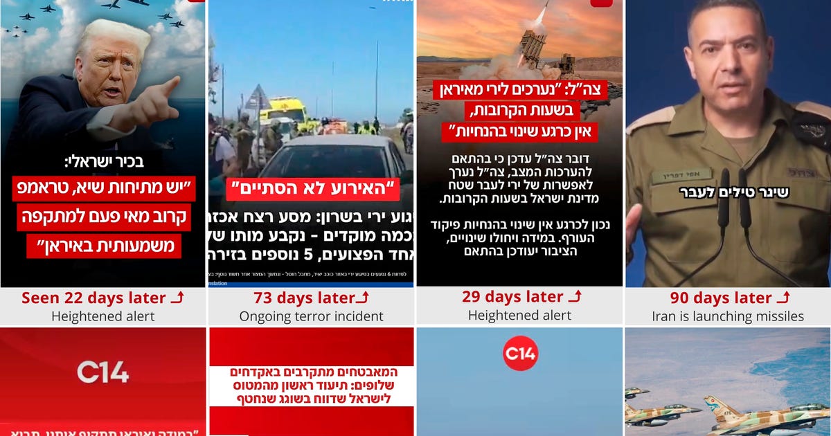 'Missiles From Iran': Facebook, TikTok and Instagram Feed Us Scary News From the Past