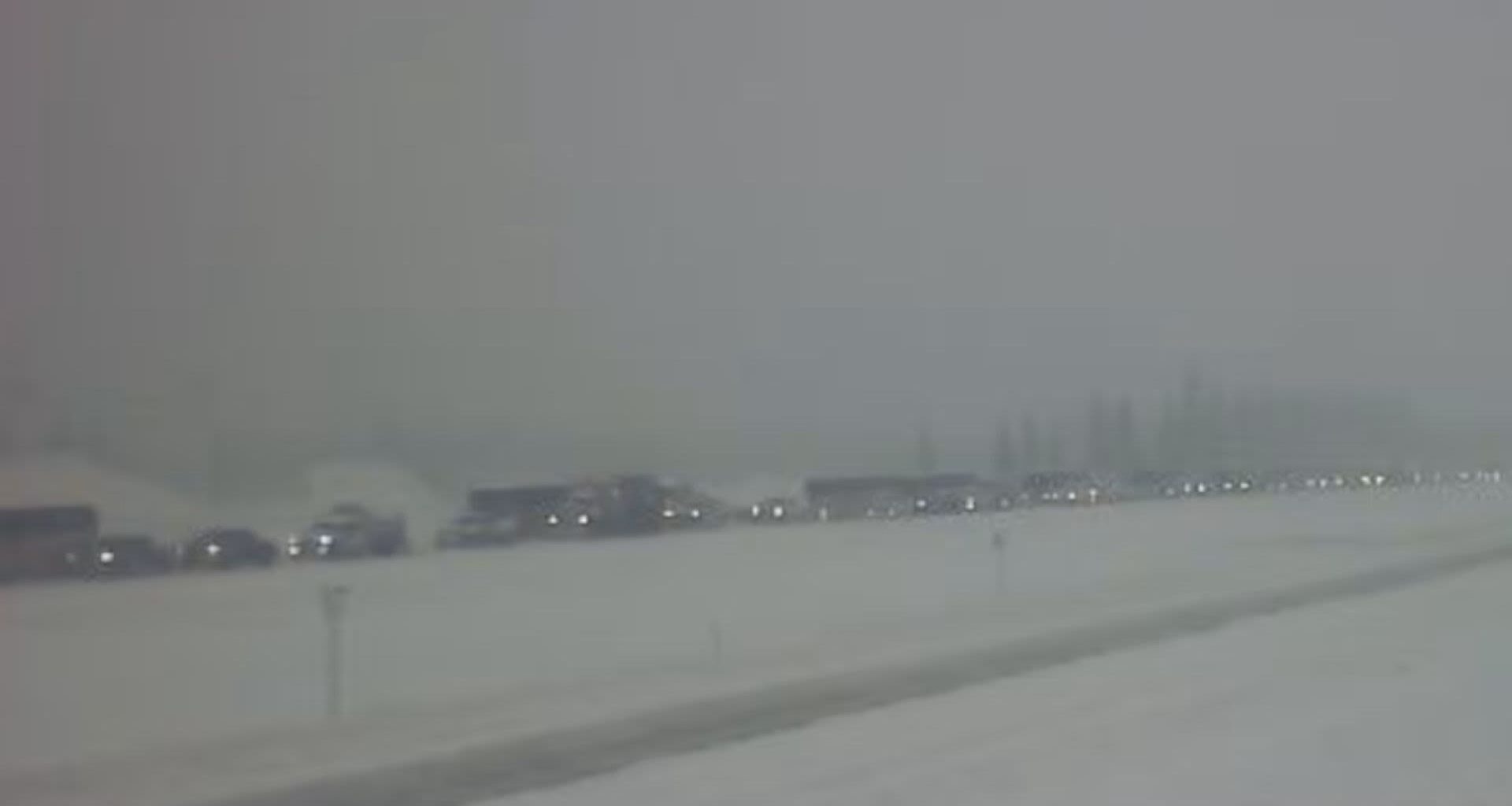 Winter conditions on Highway 63 cause vehicles to get stuck, traffic jams: RCMP