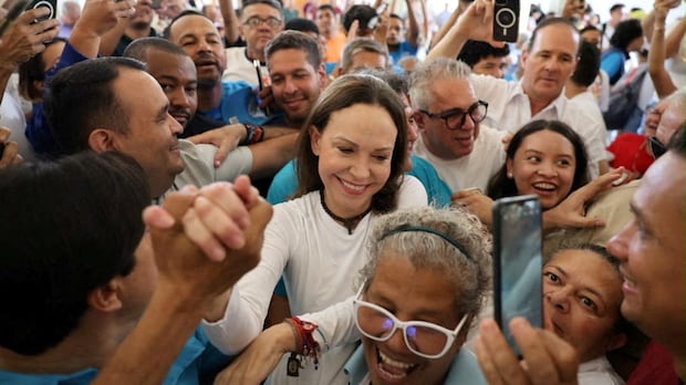 Venezuela's opposition leader Machado returns after months in exile