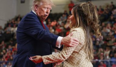 Trump focuses on Nicki Minaj’s ‘beautiful’ rear, AOC and owning Greenland in marathon rally speech