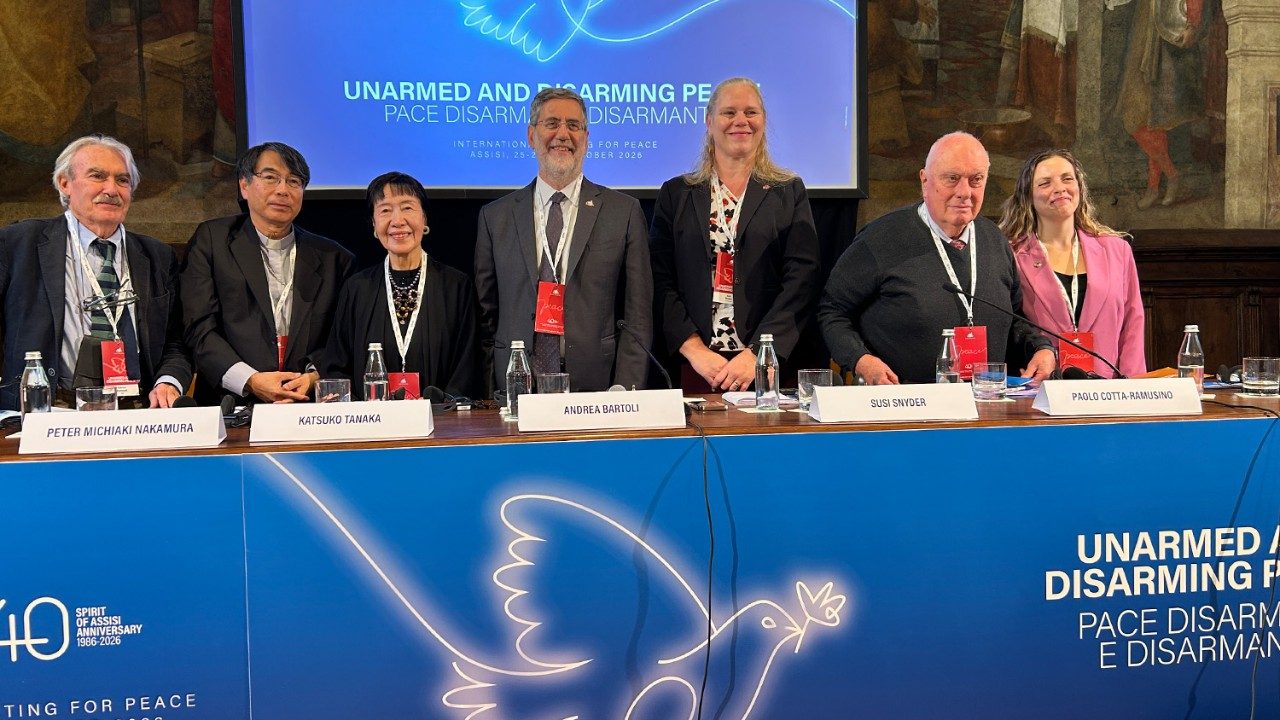 Assisi Peace Meeting: 'We can choose life' in a world threatened by nuclear arms
