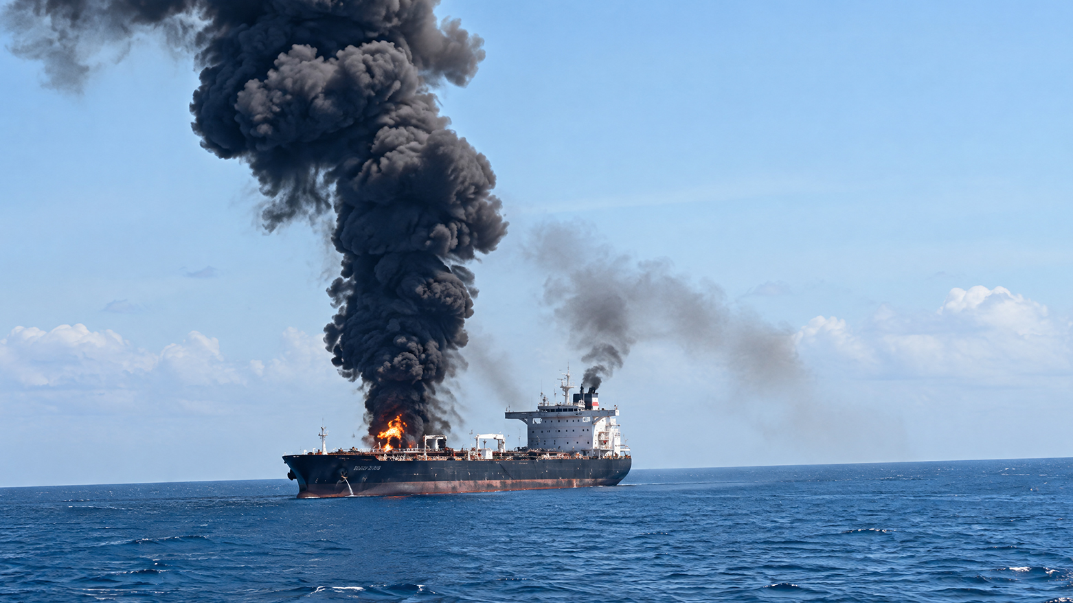 Iran Says Oil Tanker Hit Naval Mines in Strait of Hormuz