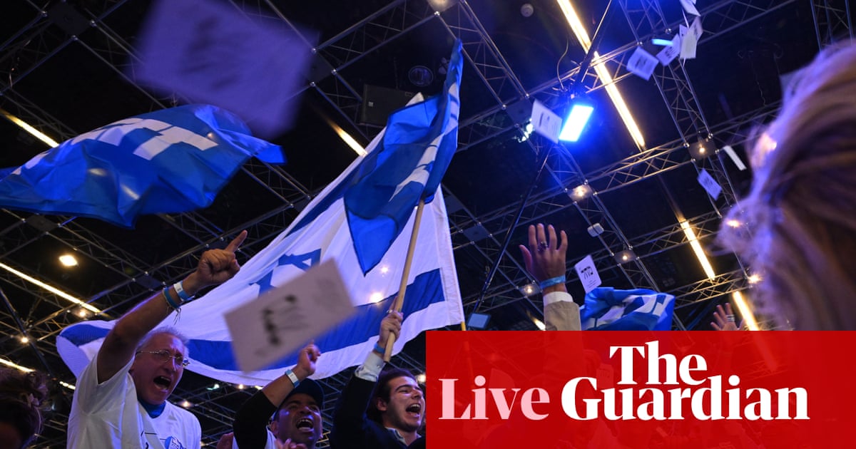 Israel election results live: Netanyahu bloc and main opposition set to fall short of majority as 84% of ballots counted | Israel