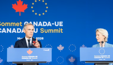 Canada and EU announce new alliance in response to hostility from Trump