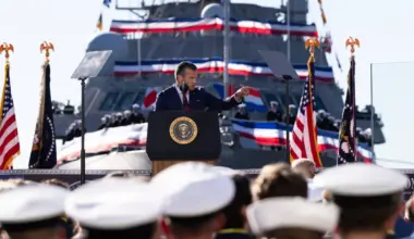 Pentagon Chief Visits Carrier Returning from Tough Iran War Deployment