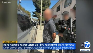 Suspect arrested in deadly shooting of Culver City bus driver in Mar Vista, LAPD says