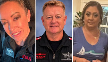 Steven Robinson, Jessica DeVries: pilot and nurse killed in medical helicopter crash off Catalina Island identified